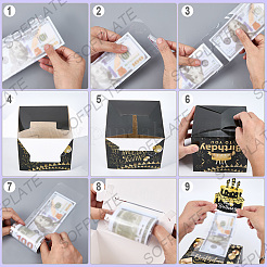 Копилка с днем рождения для денежного подарка&nbsp;DIY-WH200050-31B