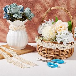 10 ярд хлопчатобумажной кружевной отделки&nbsp;OCOR-GO0001-26