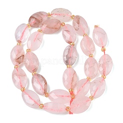 Натуральный красный гематоидный кварц / нити из железистого кварца&nbsp;G-A295-A07-01