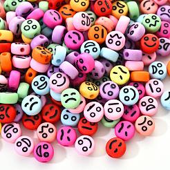 Непрозрачные акриловые бусины&nbsp;MACR-YW0001-22B