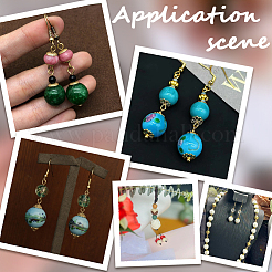 240 шт. 8 стиля тибетских сплавных бусин в форме цветка&nbsp;FIND-SP0001-65