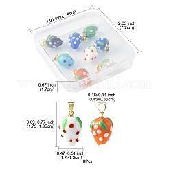 8шт подвески ручной работы лэмпворк&nbsp;LAMP-FS0001-52A