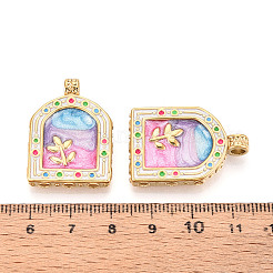 Подвески из нержавеющей стали 304 с эмалью&nbsp;STAS-T068-18A