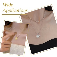 8шт 2 цвета латунные подвески&nbsp;KK-CJ0003-23