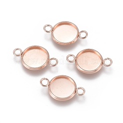 201 закрепка для кабошона из нержавеющей стали&nbsp;STAS-F191-15RG-C