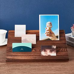 Деревянные подставки для рассадочных карточек с 7 слотом&nbsp;ODIS-WH0029-52C