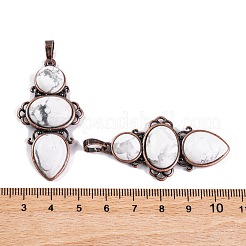 Природные подвески Говлит&nbsp;G-Q158-04-12