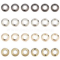 24 шт. 4-х цветная литая фурнитура для люверсов&nbsp;FIND-PH0007-77