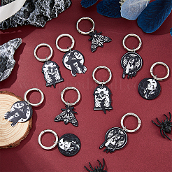 Печатные акриловые подвески&nbsp;HJEW-AB00226