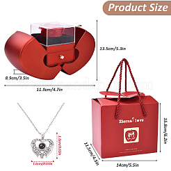 Подарочные коробки для хранения яблок из пластика&nbsp;CON-YWC0001-12