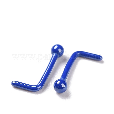 Гипоаллергенные носовые шпильки из циркониевой биокерамики&nbsp;AJEW-Z014-02A-1