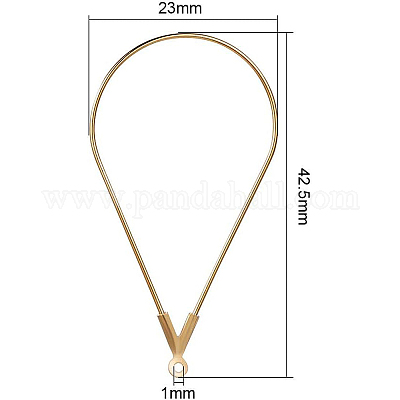 Латунные подвески&nbsp;KK-BC0003-72G-1