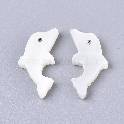 Бусины из натуральных трохоидных/трохус ракушек&nbsp;SSHEL-N034-61-1