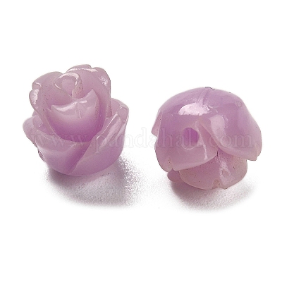 Резные бусины из синтетического коралла&nbsp;CORA-H003-01B-11-1