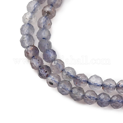 Природные иолит нитей бисера&nbsp;G-D320-A01-2mm-1