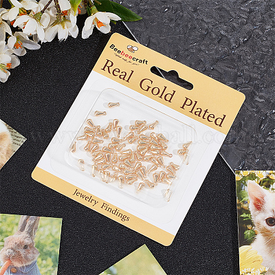 80 шт. Латунные подвески&nbsp;KK-BBC0014-10B-1