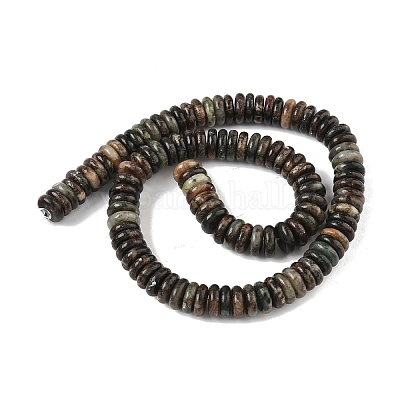 Природного биотита нитей бисера&nbsp;G-B155-B04-4x10mm-1