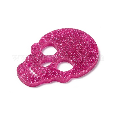 Акриловые подвески черепа&nbsp;OACR-B027-01-1