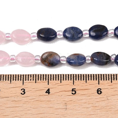 Нити из натуральных бусин желтого авантюрина&nbsp;G-Z135-A01-1