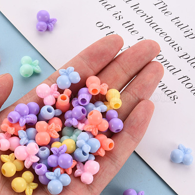 Непрозрачные акриловые бусины&nbsp;TACR-S154-42D-1