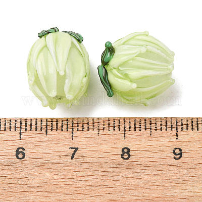 Бусины лэмпворк &nbsp;LS-LAMP-F041-02G-1