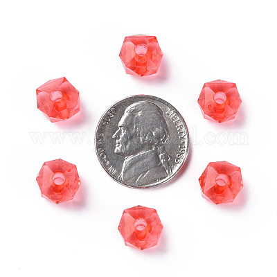 Прозрачные акриловые бусины MACR-S373-51B-B05-1