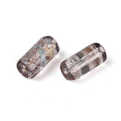 Прозрачные стеклянные бусины Пикассо&nbsp;SEED-N010-02L-1