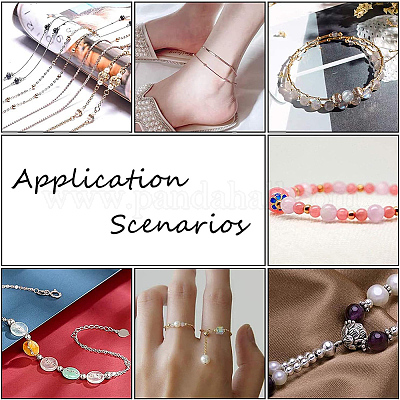 Spacer бисер латунные&nbsp;KK-PH0034-85-WH-1