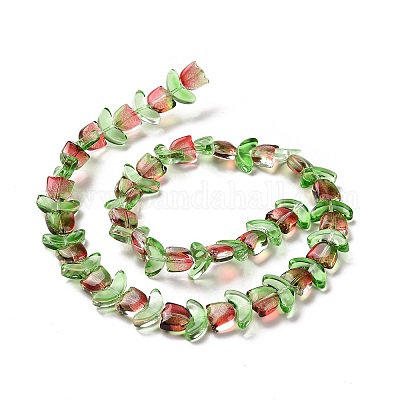 Прозрачные стеклянные бусины&nbsp;LAMP-H061-02K-1