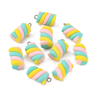 Подвески из полимерной глины ручной работы&nbsp;LS-X-CLAY-T016-83B-1