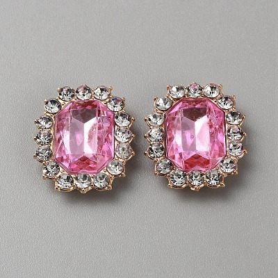 Кабошоны из стекла ALRI-WH0008-40C-1