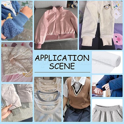 Хлопчатобумажная ткань в рубчик&nbsp;AJEW-WH0816-226B-1