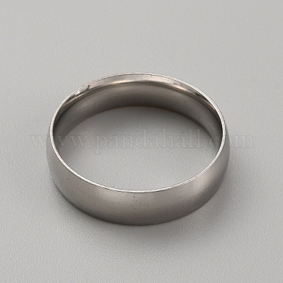 Простое кольцо из нержавеющей стали 201 для мужчин и женщин RJEW-WH0015-01F-1
