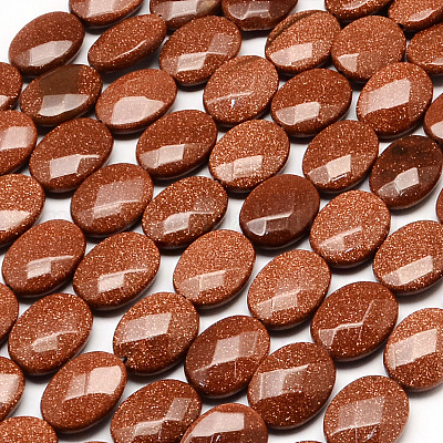 Синтетические голдстоуновские бисер пряди G-R303-13-1