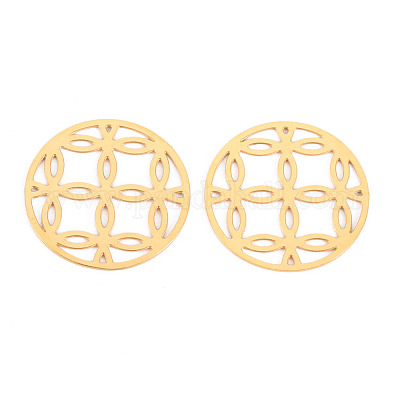 Филигранные соединительные звенья из нержавеющей стали 304 STAS-S116-176G-1