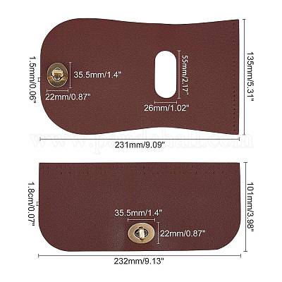 2 шт. 2 стиля сплава закручивающаяся застежка&nbsp;FIND-WR0001-50B-1