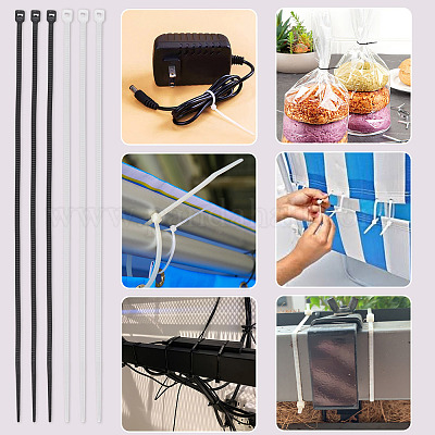 200шт нейлоновые кабельные стяжки&nbsp;TOOL-TA0001-14A-01-1