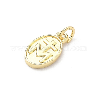 Латунь подвески&nbsp;KK-P345-54G-02-1