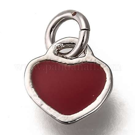 Эмаль латунные брелоки&nbsp;KK-G364-17P-03-1