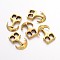 Tibetan Style Alloy Hook Clasps, For Leather Cord Bracelets Making, Anchor, Cadmium Free & Nickel Free & Lead Free, Antique Golden, 23x16x4mm, Hole: 5x4mm, about 380pcs/1000g