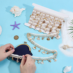 3.2 ярд полиэстера с пластиковой оболочкой и лентами в виде морских звезд&nbsp;OCOR-PH0006-37