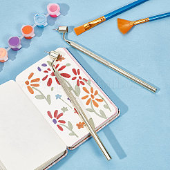 2шт алюминиевый наклонный тонкий маркер для рисования&nbsp;AJEW-GF0006-55