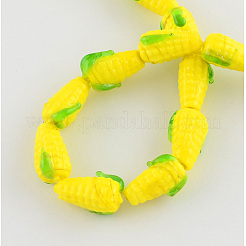 Осенняя тематика бусины лэмпворк ручной работы&nbsp;X-LAMP-R108-07