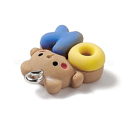 Подвески из непрозрачной смолы&nbsp;RESI-M028-02B