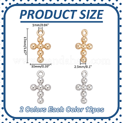 Подвески из сплава 24шт 2 цветов&nbsp;FIND-WR0012-77