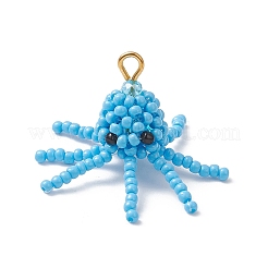 Подвески в виде осьминога из стеклянных бусин&nbsp;PALLOY-MZ01104