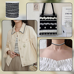 2 пачка полипропиленовой волнистой бахромчатой ленты&nbsp;OCOR-FG0003-05D