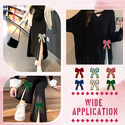 12 шт. 6 цвета полиэстер компьютеризированная вышивка ткань утюг на / пришить патчи&nbsp;PATC-FG0003-05