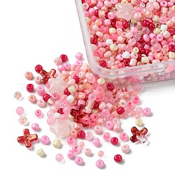 Стеклянные бусины смешанных стилей&nbsp;GLAA-FS0001-78