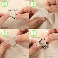 20 коробка деревянных пялец для вышивания&nbsp;EMBR-SC0001-04B